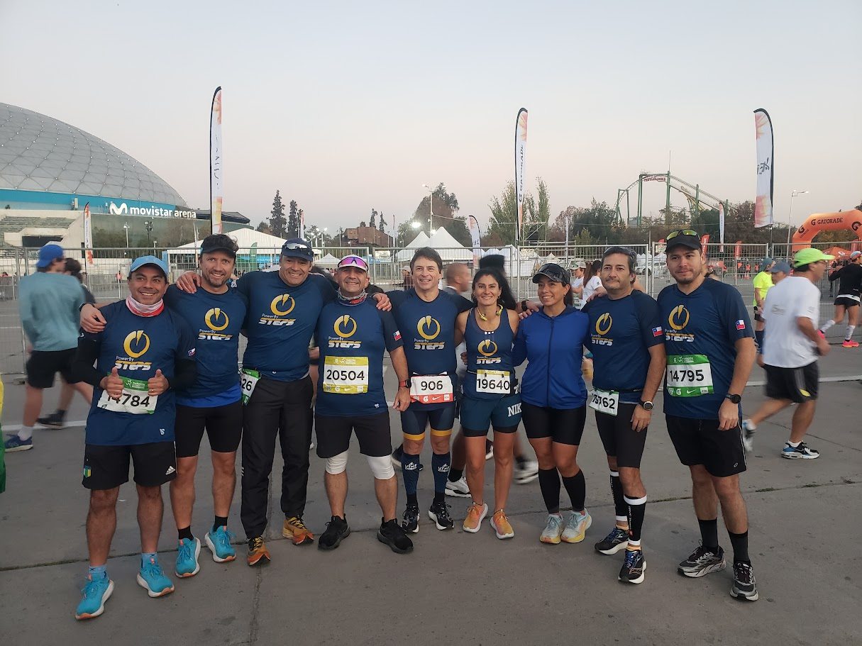 Equipo STEPS en la Maratón de Santiago